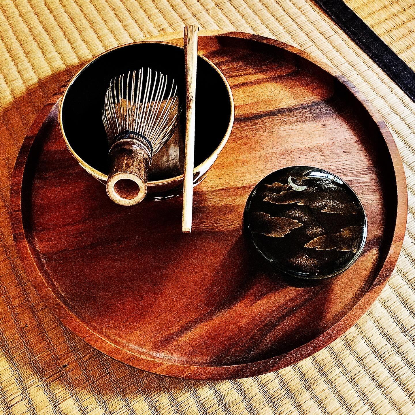 平安堂 切箔散し 会席膳 三客 茶道具 盆 平安堂 切箔散し